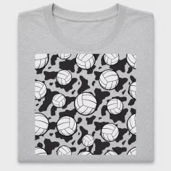 Cow Print Volleyball DTF Transfer