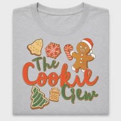 The Cookie Crew Gingerbread DTF Transfer