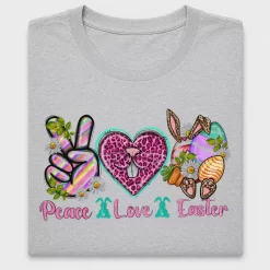 Peace Love Easter DTF Transfer