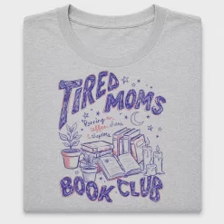 Tired Moms Book Club DTF Transfer