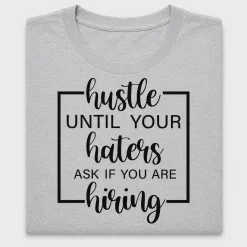Hustle Motivational DTF Transfer