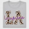 Leopard Louisiana State DTF Transfer