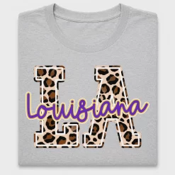 Leopard Louisiana State DTF Transfer