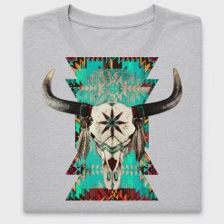 Southwestern Bull Skull DTF Transfer
