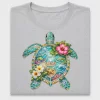 Rhinestone Sea Turtle DTF Transfer