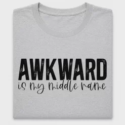 Awkward Is My Middle Name DTF Transfer