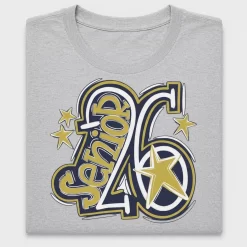 Senior 2026 Gold Stars DTF Transfer