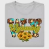 Leopard Sunflower Wyoming DTF Transfer