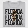 Distressed Florida Leopard Bolt DTF Transfer