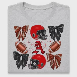 Gameday Football Bow DTF Transfer