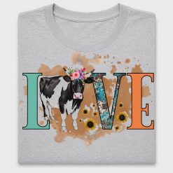 Farmhouse Cow Love DTF Transfer