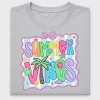 Summer Vibes Retro Floral DTF Transfer