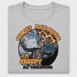 Spooky Skeleton Halloween DTF Transfer