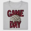 Game Day Volleyball Sequin DTF Transfer