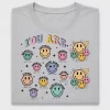 You Are Enough Retro Smiley DTF Transfer
