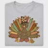 Leopard Turkey Thanksgiving DTF Transfer