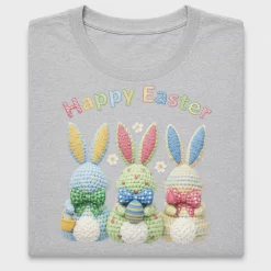 Pastel Easter Bunny Trio DTF Transfer