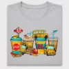 School Bus Driver Coffee Cup DTF Transfer