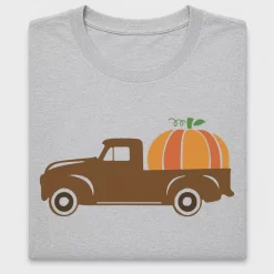 Retro Pumpkin Truck DTF Transfer