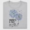 Kindness Is Free Dandelion DTF Transfer
