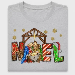 Noel Holy Night Nativity DTF Transfer