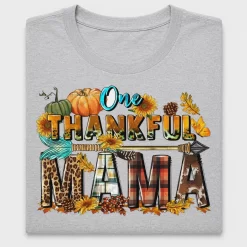 One Thankful Mama Western DTF Transfer