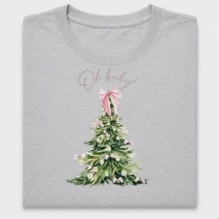 Mistletoe Christmas Tree DTF Transfer