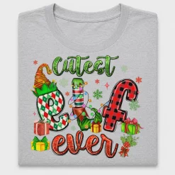 Cutest Elf Ever Christmas DTF Transfer