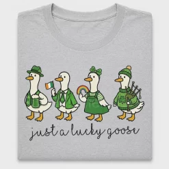 Lucky Goose St Patrick's Day DTF Transfer