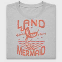Land Mermaid Retro DTF Transfer