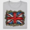 Leopard England Flag DTF Transfer