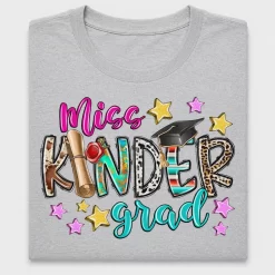 Miss Kindergarten Grad DTF Transfer