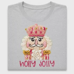 Holly Jolly Nutcracker DTF Transfer