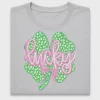 Lucky Shamrock Preppy DTF Transfer