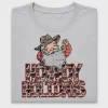 Howdy Holidays Cowboy Santa DTF Transfer
