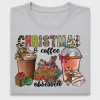 Christmas Coffee Obsessed DTF Transfer