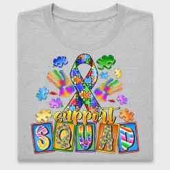 Support Squad Autism Awareness DTF Transfer