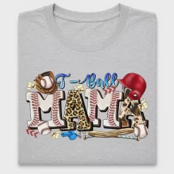 Baseball Mom T-Ball DTF Transfer