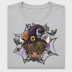 Halloween Highland Cow DTF Transfer