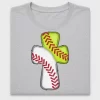 Baseball Softball Cross DTF Transfer