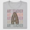 Leopard Art Teacher DTF Transfer