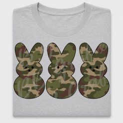 Camo Bunny Trio DTF Transfer