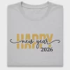 Happy New Year 2026 DTF Transfer