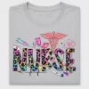 Colorful Leopard Nurse Life DTF Transfer