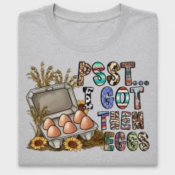 Psst Got Them Eggs Boho DTF Transfer