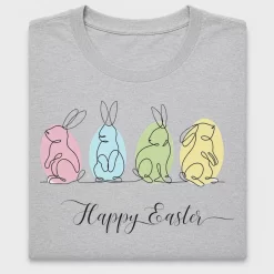 Happy Easter Bunny DTF Transfer