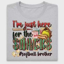 Softball Brother Game Snack DTF Transfer