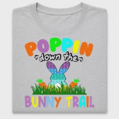 Poppin Down the Bunny Trail DTF Transfer
