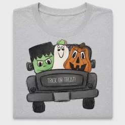 Halloween Trick Or Treat Truck DTF Transfer