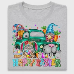 Happy Easter Truck DTF Transfer